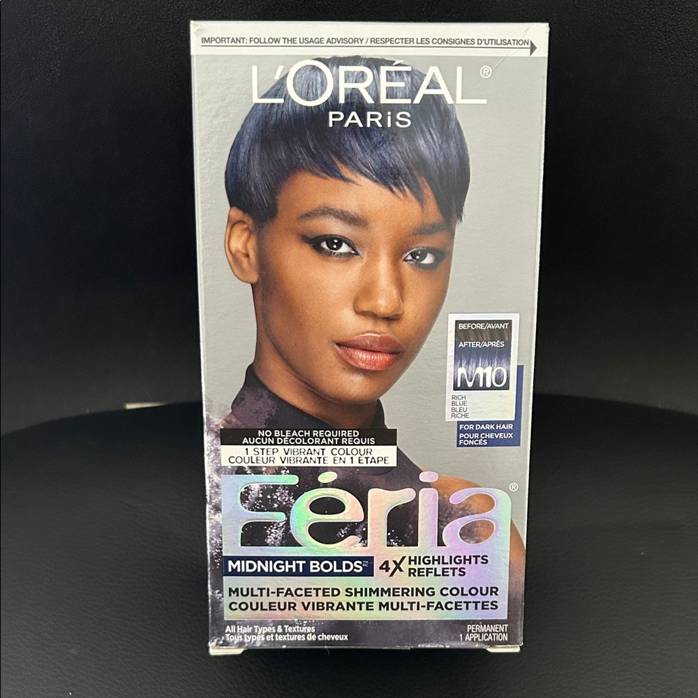 L'Oreal Paris Feria Midnight Bolds Hair Color - Intense Blue